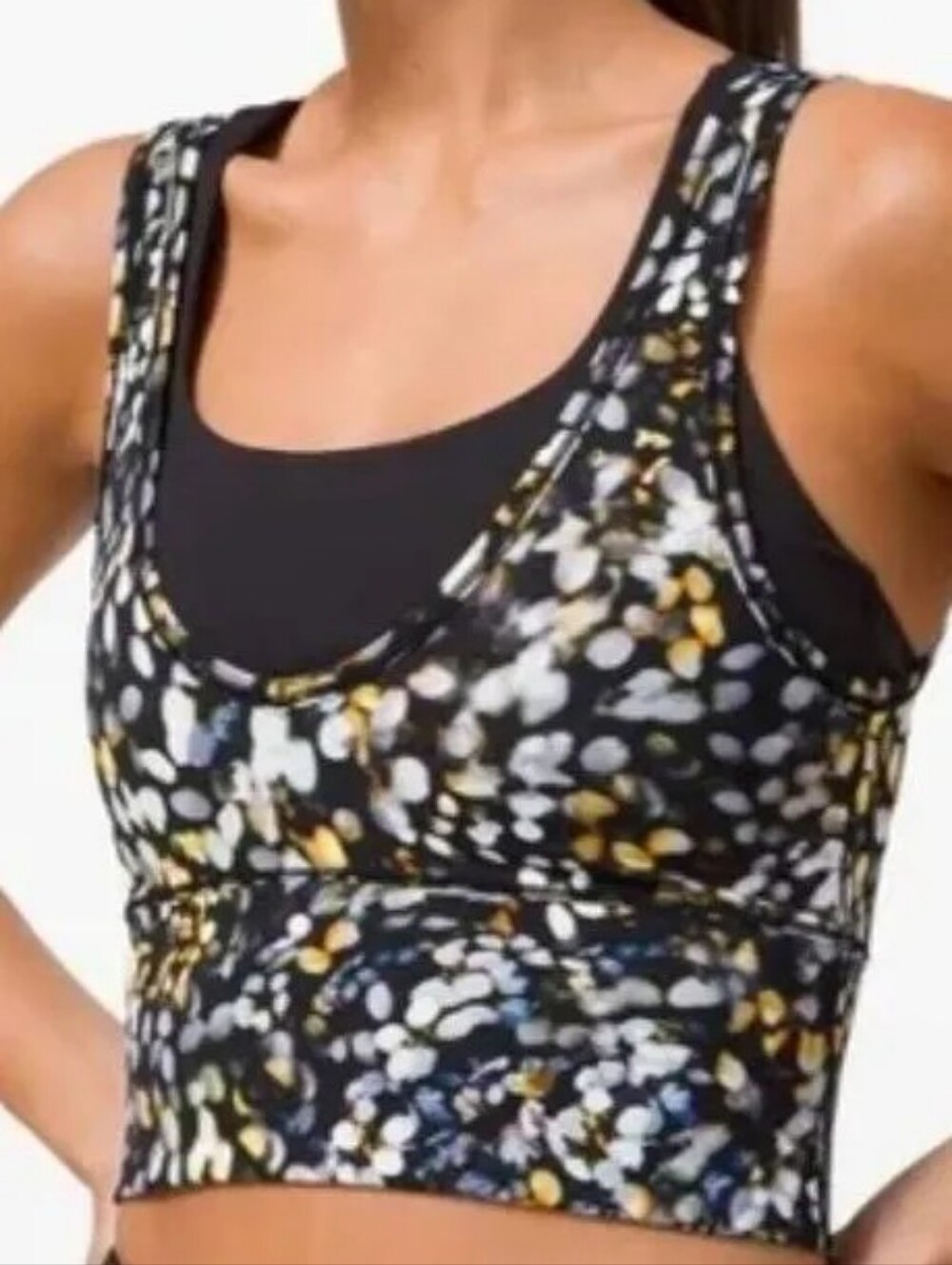 Lululemon Power Pivot Cropped Tank Top